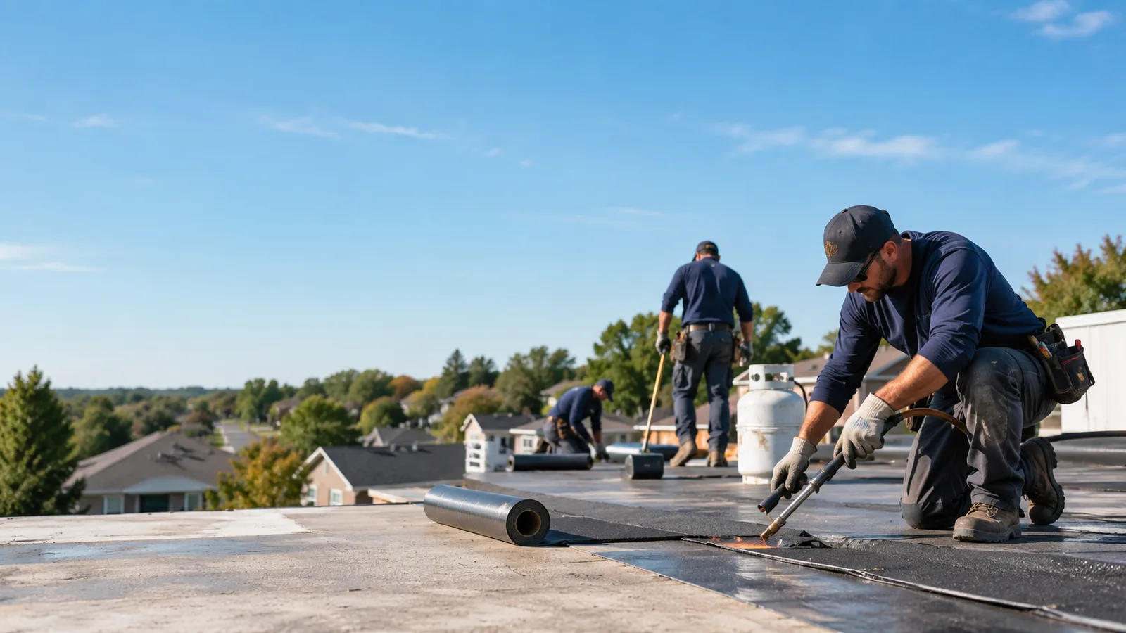 Flat Roof Leak Repair providers in Overbrook, KS